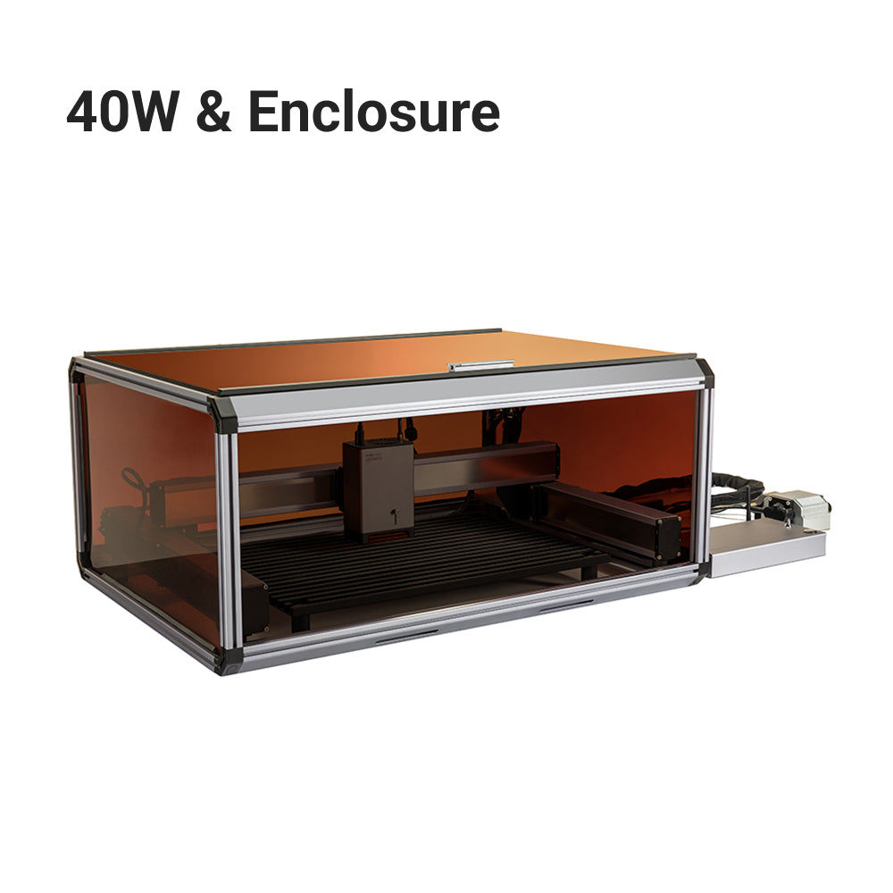 Snapmaker Ray 40W Lasergraveur und Cutter mit Gehäuse