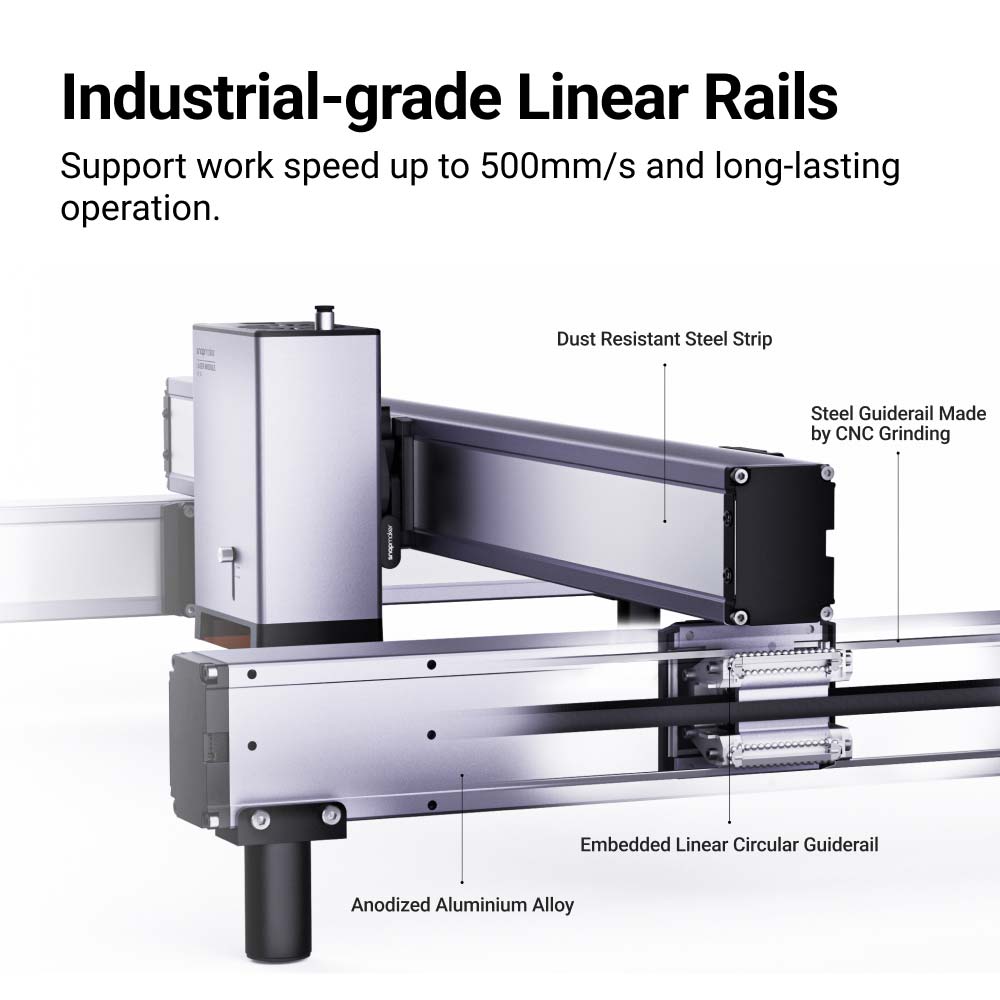 Snapmaker Ray 40W Lasergraveur und Cutter mit Gehäuse